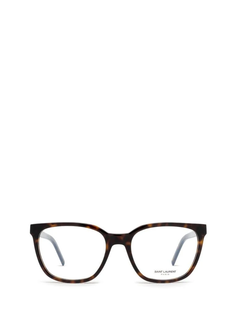 商品Yves Saint Laurent|Saint Laurent Eyewear Square Frame Glasses,价格¥1806,第1张图片