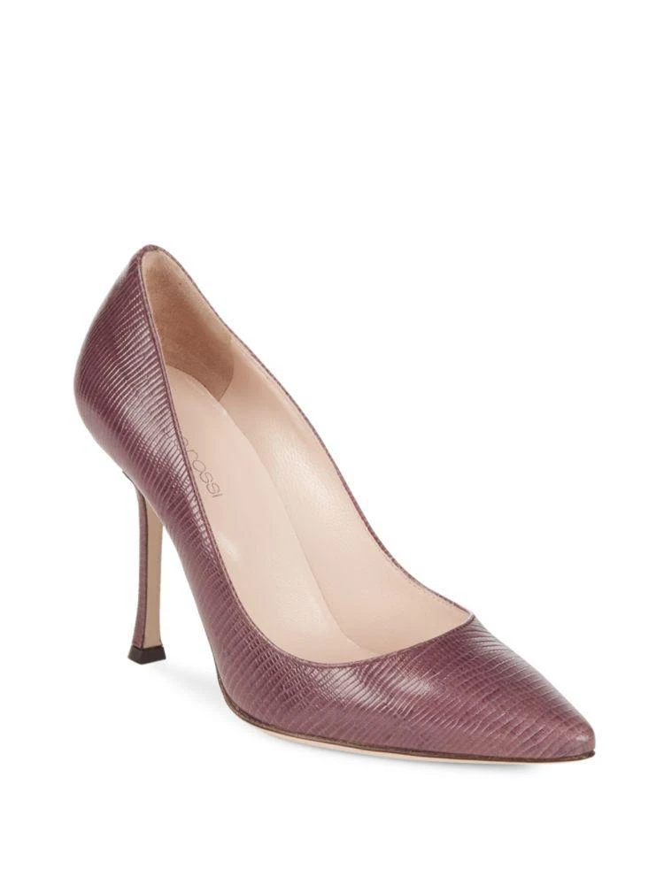 商品Sergio Rossi|Leather Stiletto Pumps,价格¥1261,第1张图片
