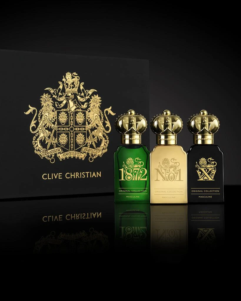 商品Clive Christian|3 x 0.3 oz. Original Collection Travelers Set, Masculine,价格¥2317,第2张图片详细描述