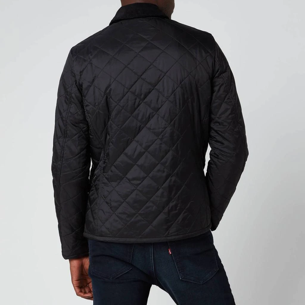 商品Barbour|Barbour Beacon Men's Starling Quilt Jacket - Black,价格¥586,第2张图片详细描述