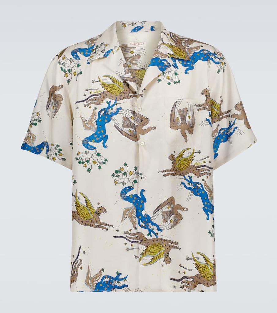 商品Valentino|Utopia World silk shirt,价格¥6552,第1张图片