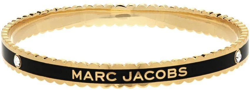 商品Marc Jacobs|Black & Gold 'The Medallion' Bracelet,价格¥741,第3张图片详细描述