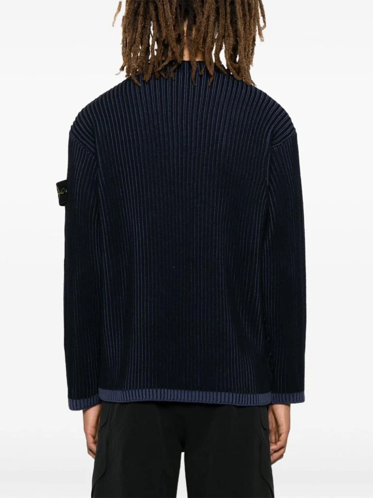 商品Stone Island|STONE ISLAND - Wool Crewneck Sweater,价格¥3272,第2张图片详细描述