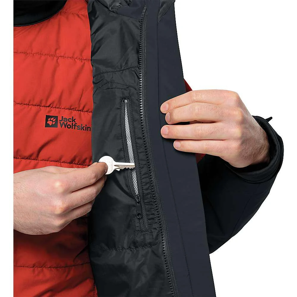 商品Jack Wolfskin|Jack Wolfskin Men's Glaabach 3 In 1 Jacket,价格¥2119,第2张图片详细描述