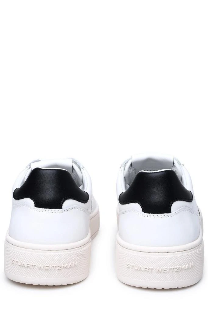 商品Stuart Weitzman|Stuart Weitzman Round-Toe Lace-Up Sneakers,价格¥976,第4张图片详细描述