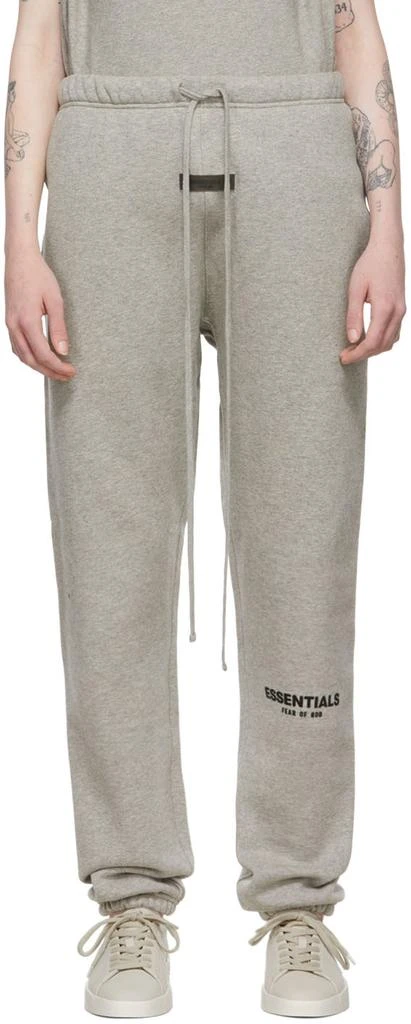 商品Essentials|Gray Straight Lounge Pants,价格¥720,第1张图片