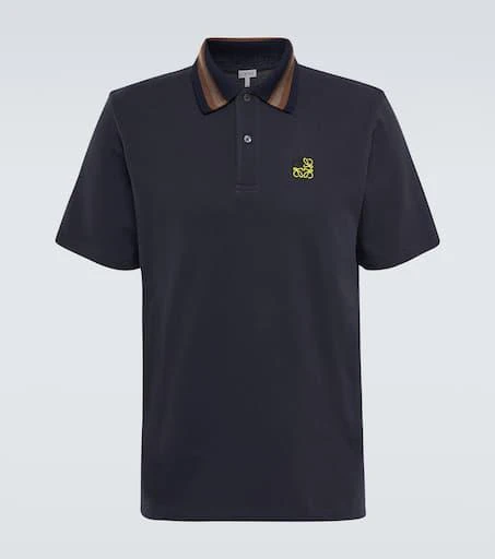 商品Loewe|Anagram cotton polo shirt,价格¥3045,第1张图片