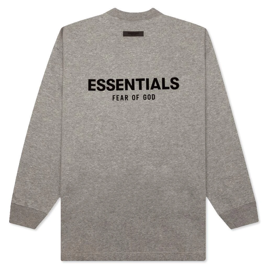 商品Essentials|Core Relaxed Crewneck - Dark Oatmeal,价格¥609,第2张图片详细描述