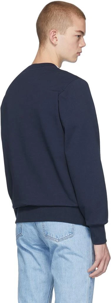 商品A.P.C.|Navy JJJJound Edition Justin Sweatshirt,价格¥930,第3张图片详细描述