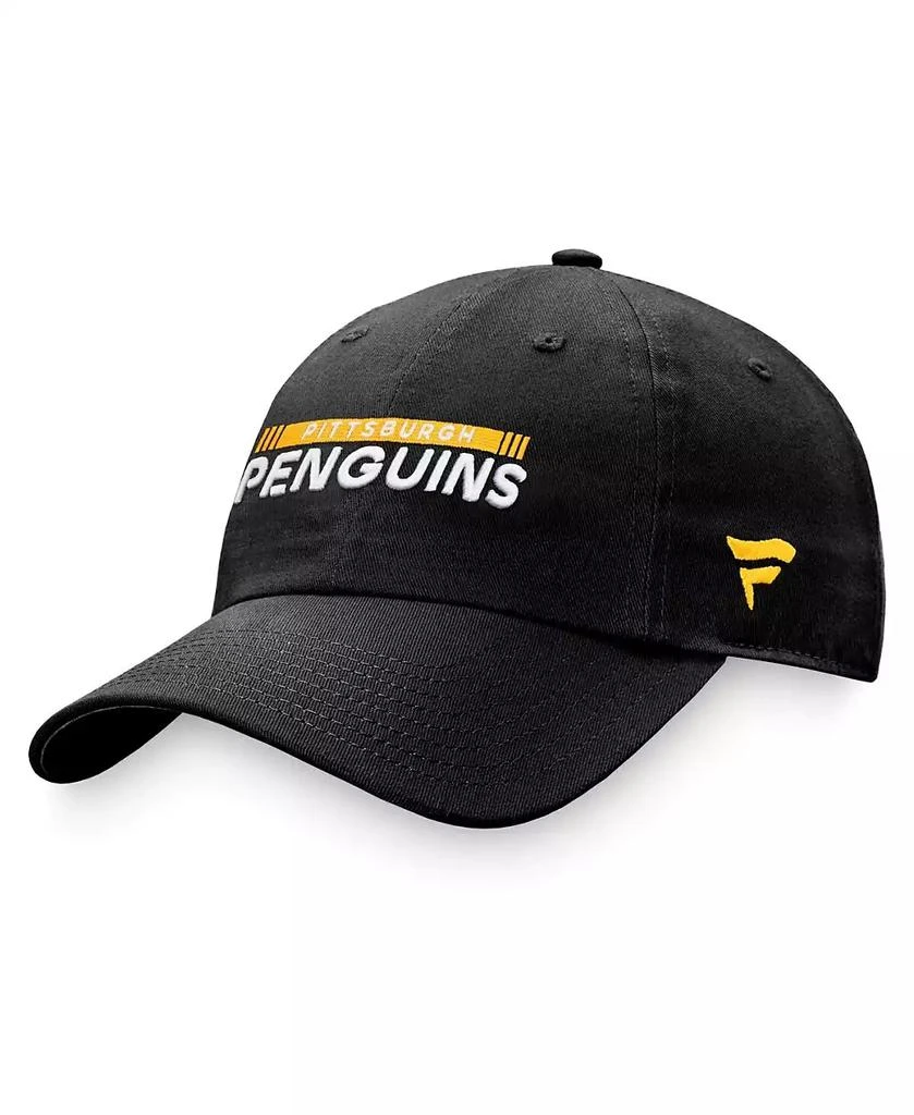商品Fanatics|Men's Black Pittsburgh Penguins Authentic Pro Rink Adjustable Hat,价格¥191,第3张图片详细描述