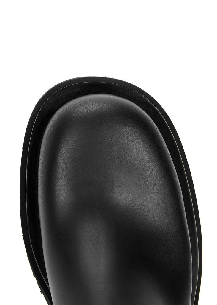 商品Bottega Veneta|Lug black leather Chelsea boots,价格¥11072,第4张图片详细描述
