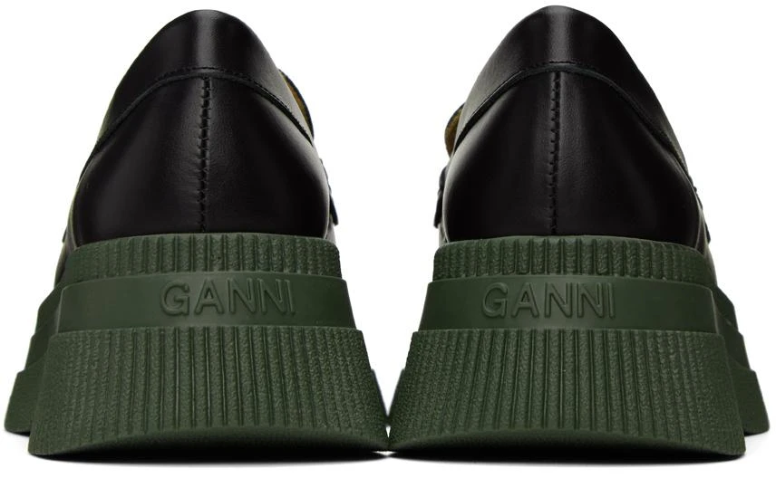 商品Ganni|Black Wallaby Creepers Loafers,价格¥1228,第2张图片详细描述