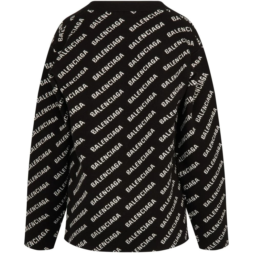 商品Balenciaga|满饰标识开衫,价格¥13263,第3张图片详细描述