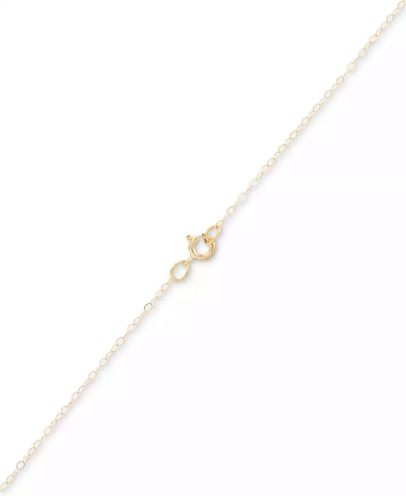 商品Macy's|Star Of David 18" Pendant Necklace in 10k Two-Tone Gold,价格¥1309,第3张图片详细描述