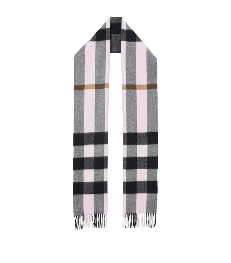 商品Burberry|Cashmere Check Scarf,价格¥5043,第1张图片