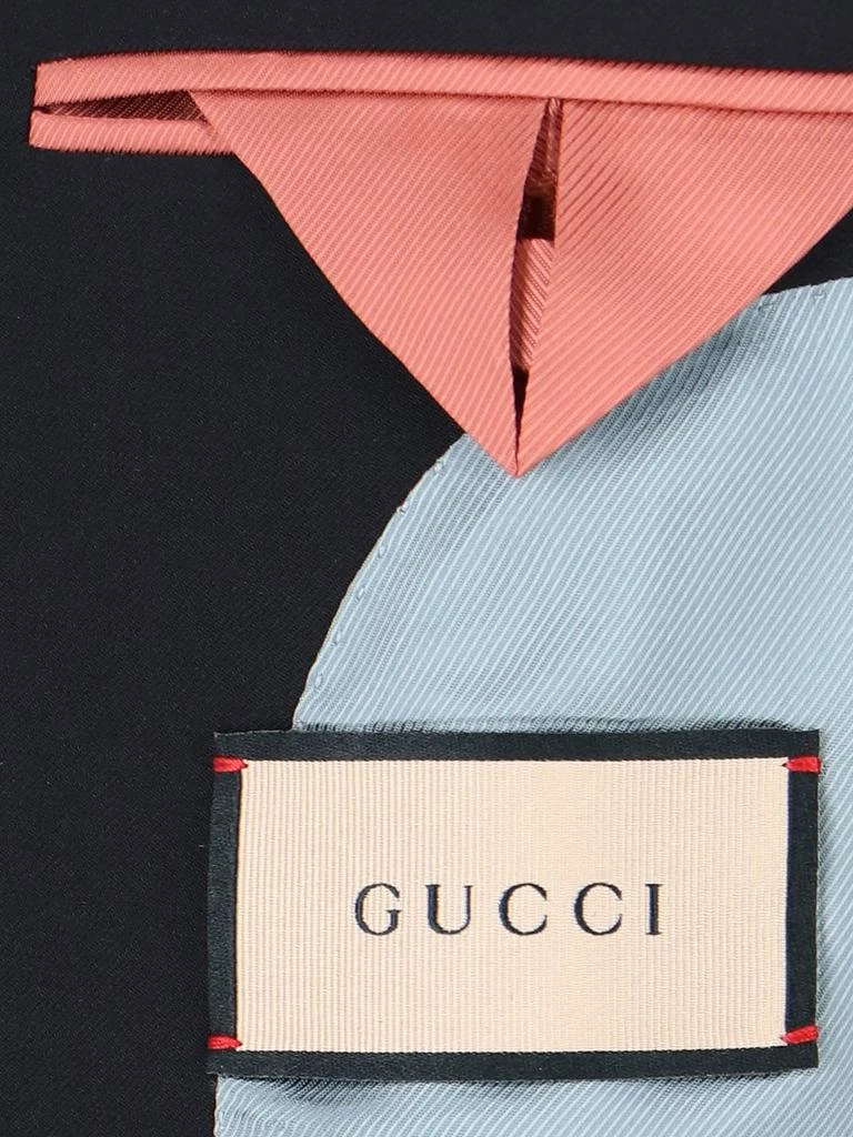 商品Gucci|Gucci Pipe-Trim Detail Single-Breasted Blazer,价格¥15853,第5张图片详细描述