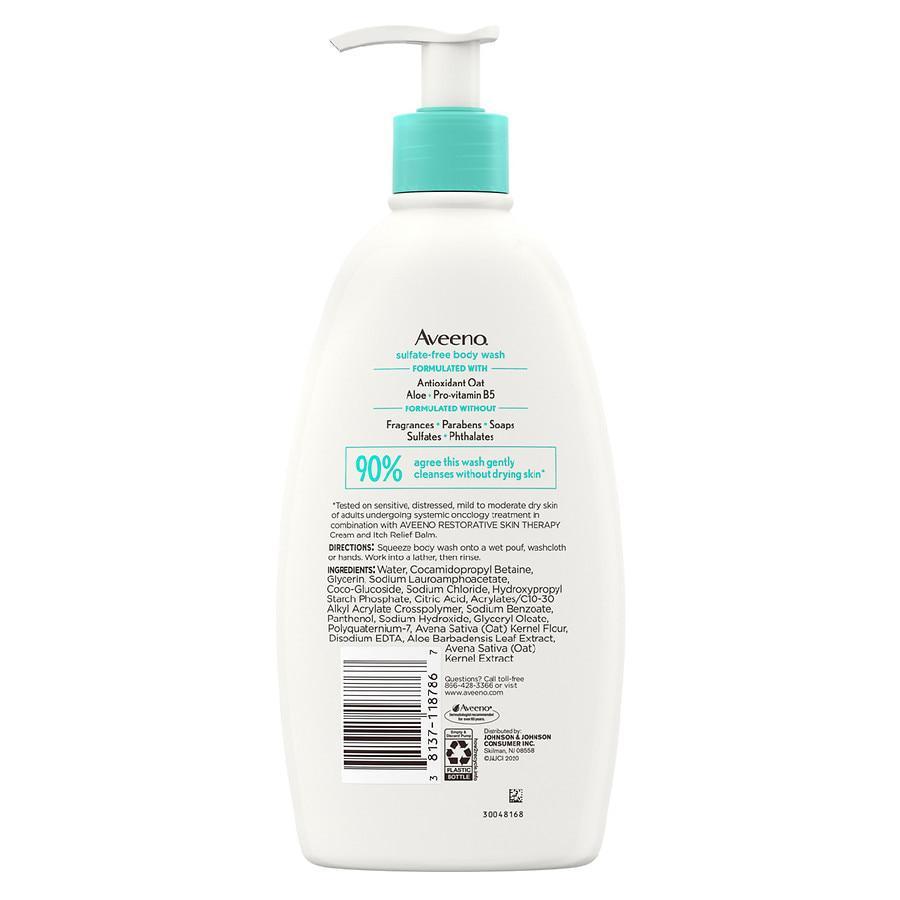 商品Aveeno|Restorative Skin Therapy Sulfate-Free Body Wash,价格¥110,第4张图片详细描述