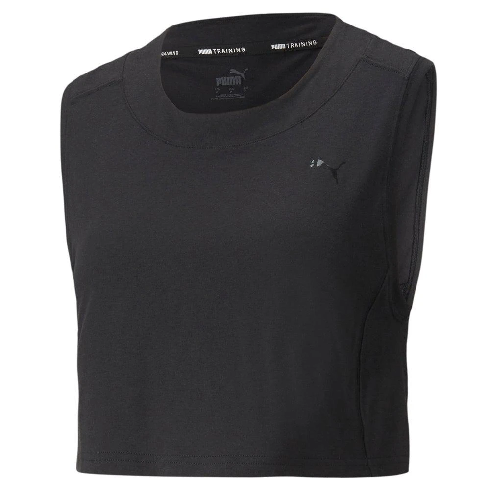 商品Puma|Train Logo Cropped Crew Neck Neck Muscle Tank Top,价格¥76,第1张图片