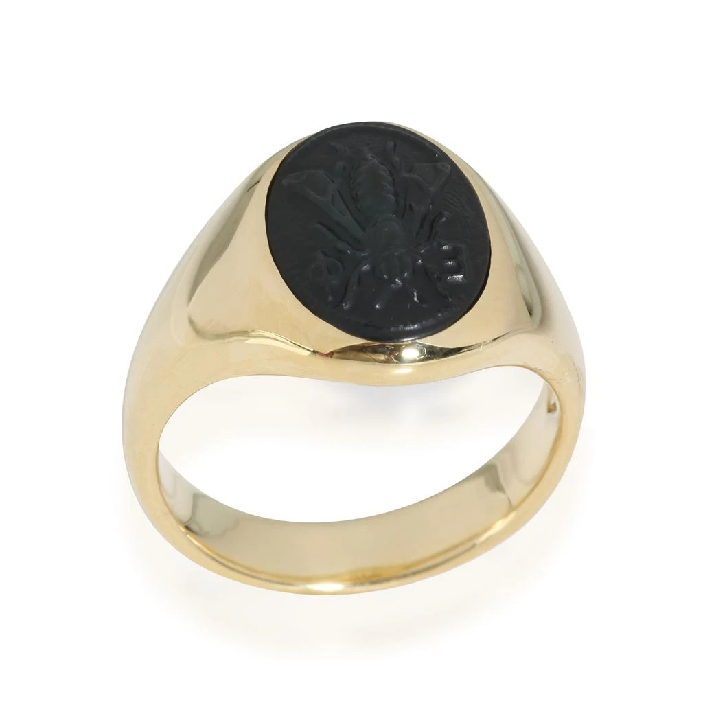 商品[二手商品] David Yurman|Petrvs Collection Onyx Ring in 18k Yellow Gold,价格¥25296,第4张图片详细描述