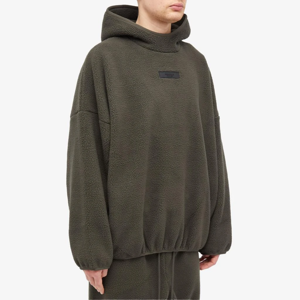 商品Essentials|Fear of God ESSENTIALS Spring Fleeve Pullover Hoodie - Ink,价格¥544,第2张图片详细描述