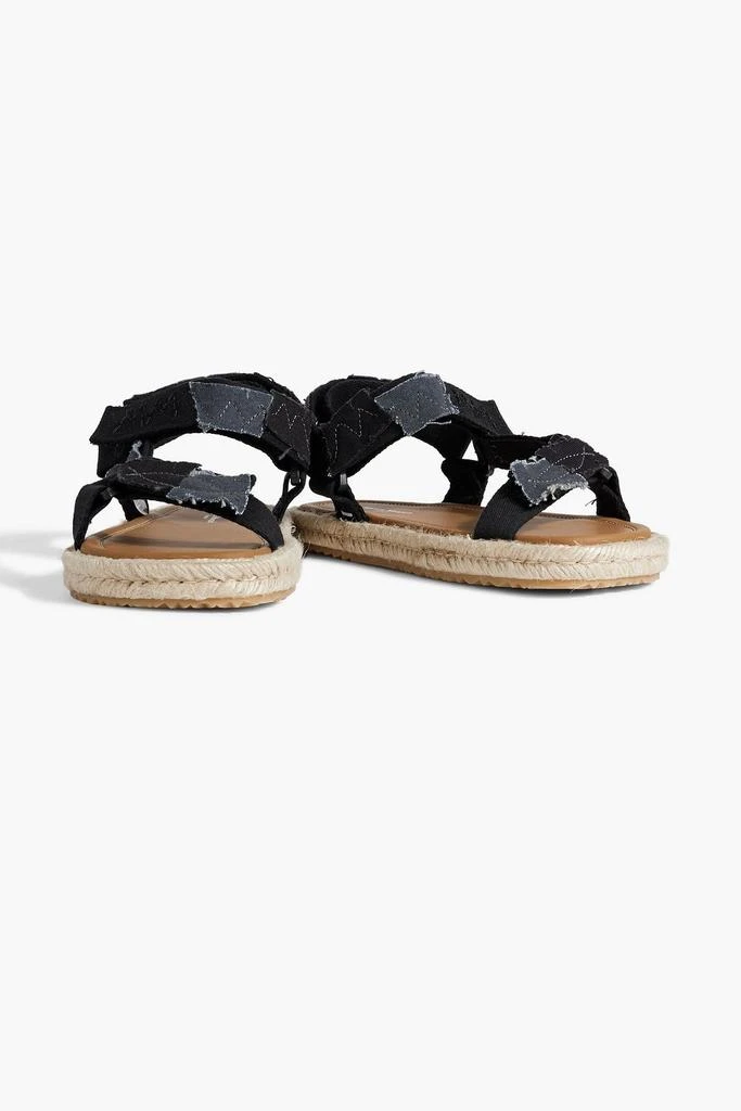 商品MAISON MARGIELA|Distressed canvas espadrille sandals,价格¥1464,第2张图片详细描述