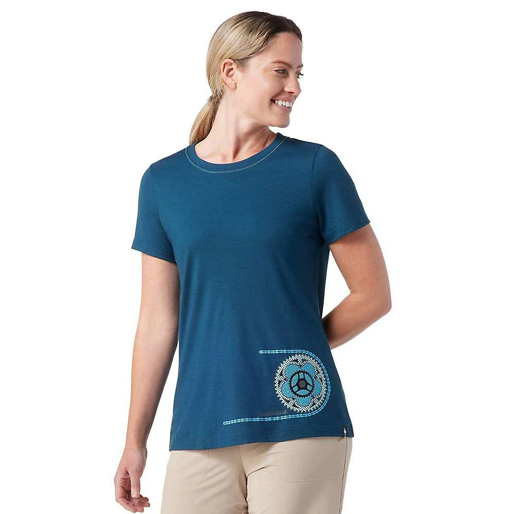 商品SmartWool|Smartwool Women's Merino Sport 150 Crankset SS Graphic Tee,价格¥357,第1张图片