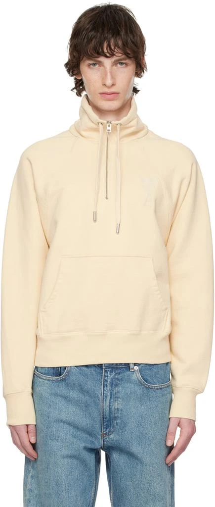 商品AMI|Beige Ami de Cœur Sweatshirt,价格¥1192,第1张图片