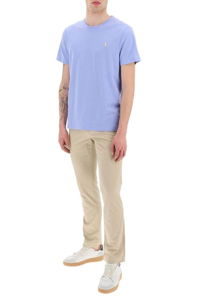 商品Ralph Lauren|CUSTOM SLIM FIT T-SHIRT WITH LOGO,价格¥230,第2张图片详细描述