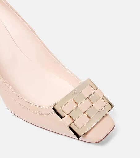 商品Roger Vivier|Trompette 70皮革高跟鞋,价格¥9818,第5张图片详细描述