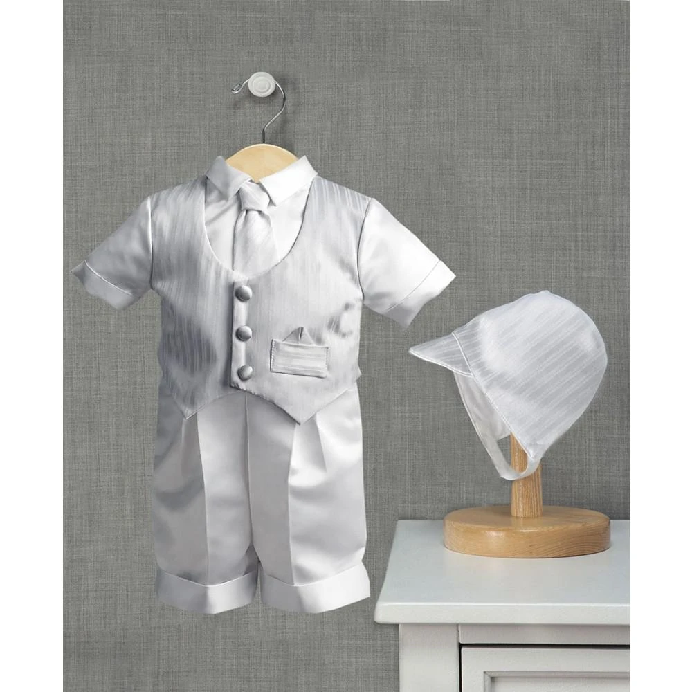 商品Lauren Madison|Baby Boys 3-Piece Satin Christening Set,价格¥487,第1张图片