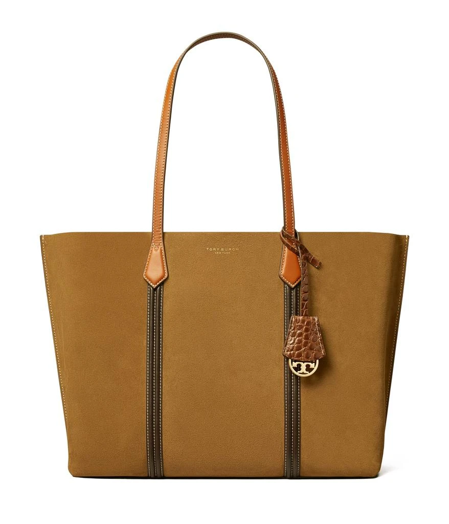 商品Tory Burch|Perry Suede Triple-Compartment Tote,价格¥2685,第1张图片