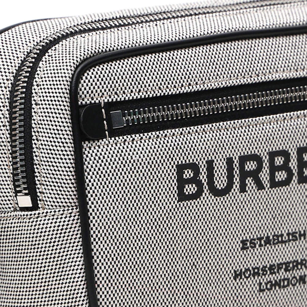 BURBERRY 博柏利 男士黑色腰包 8038902 商品