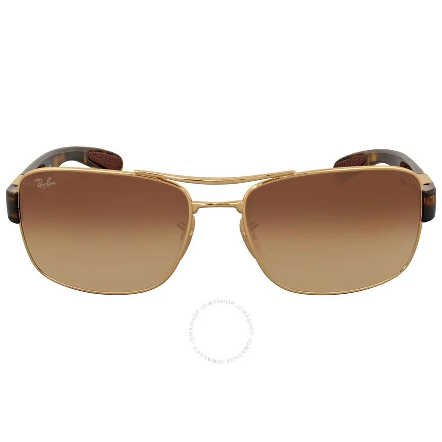 商品Ray-Ban|男士 棕色渐变矩形太阳镜 RB3522 001/13 61,价格¥761,第1张图片