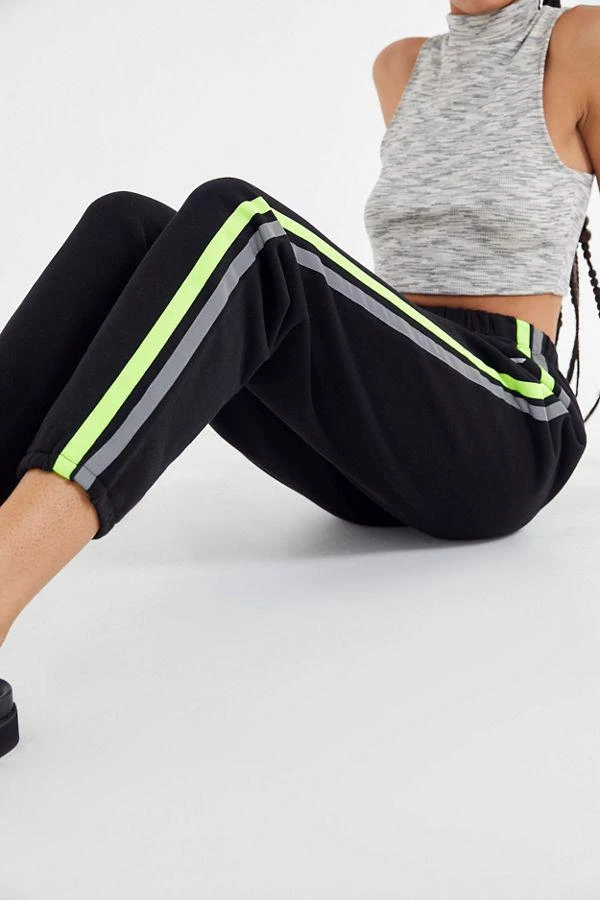 商品I.AM.GIA|I.AM.GIA Mercury Reflective Striped Track Pant,价格¥665,第3张图片详细描述