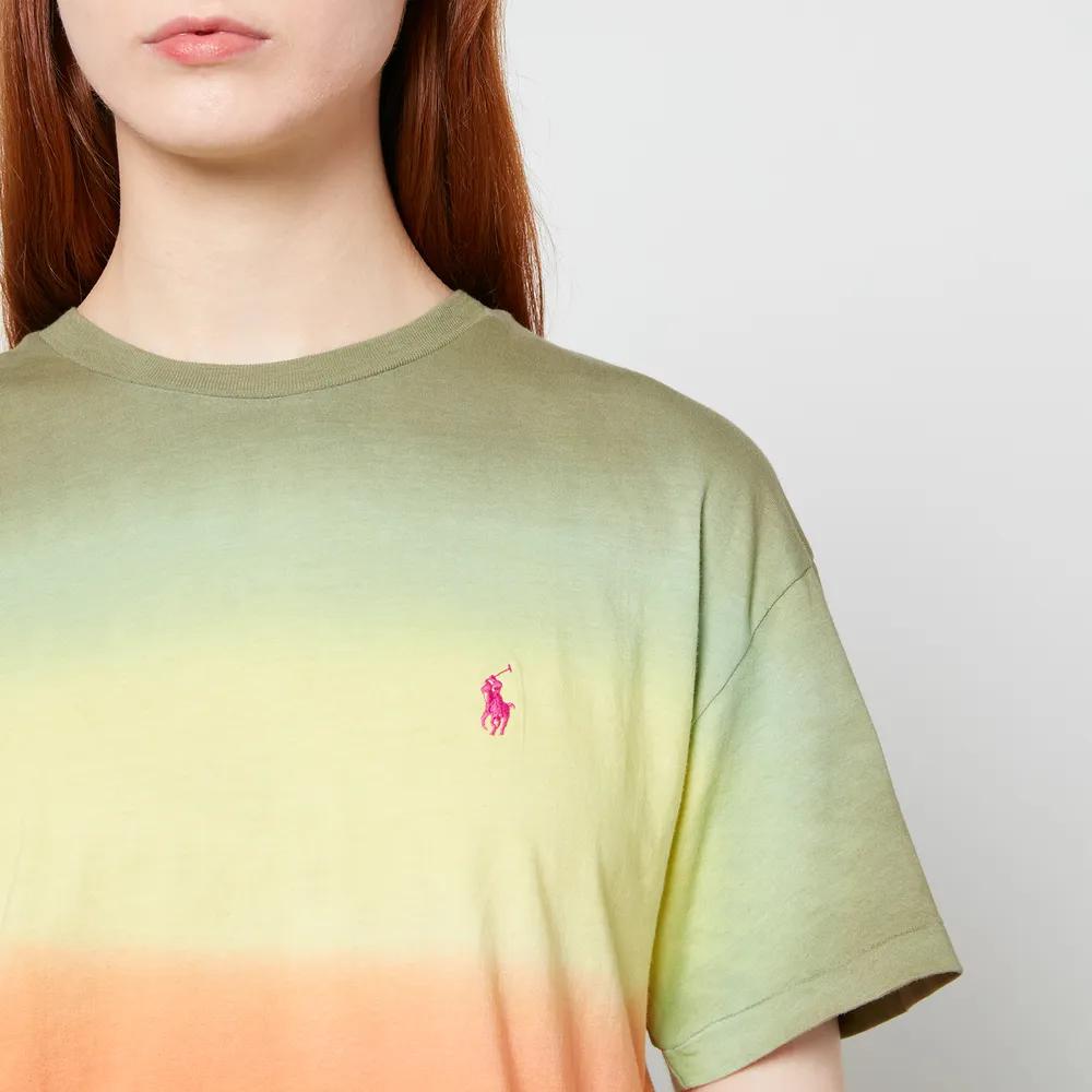 Polo Ralph Lauren Women's Ombre Cropeed T-Shirt商品第4张图片规格展示