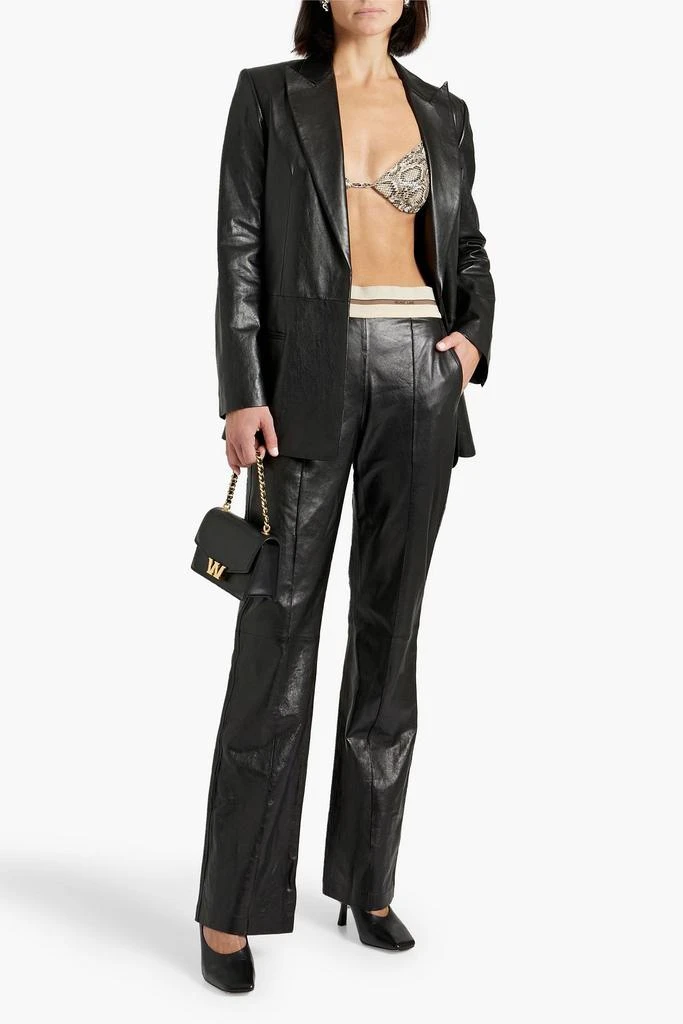 商品Helmut Lang|Leather blazer,价格¥2712,第2张图片详细描述