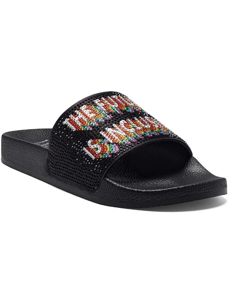 商品INC International|Peymin Womens Embellished Slip On Pool Slides,价格¥118,第1张图片