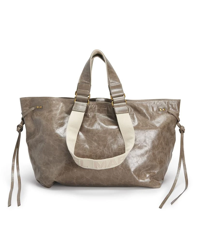 商品Isabel Marant|Wardy Double-Handle Leather Tote Bag,价格¥7679,第1张图片