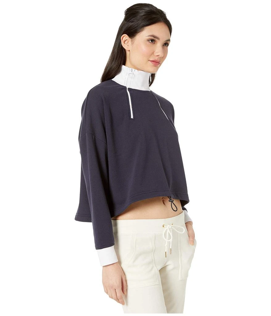 商品Juicy Couture|Double Zip Crop Pullover,价格¥169,第4张图片详细描述