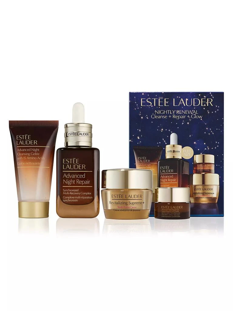 商品Estée Lauder|Nightly Renewal 4-Piece Skin Care Set,价格¥939,第1张图片