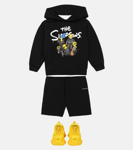 商品Balenciaga|x The Simpsons TM & © 20th Television棉质帽衫,价格¥2269,第2张图片详细描述