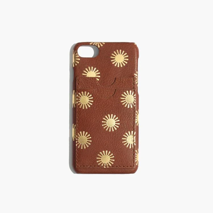 商品Leather Carryall Case for iPhone|Leather Carryall Case for iPhone® 6/7/8: Sun Embossed Edition,价格¥158,第1张图片