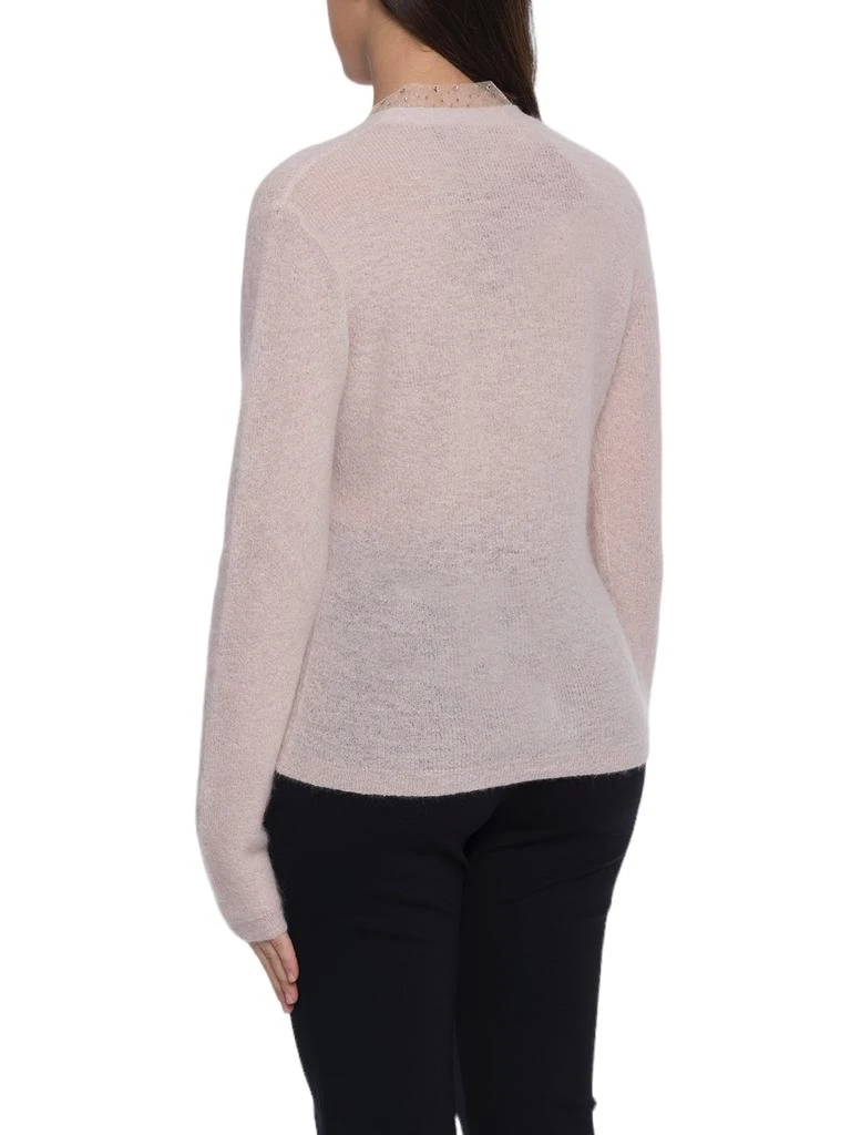 商品Max Mara|Max Mara Studio V-Neck Long-Sleeved Cardigan,价格¥2798,第2张图片详细描述