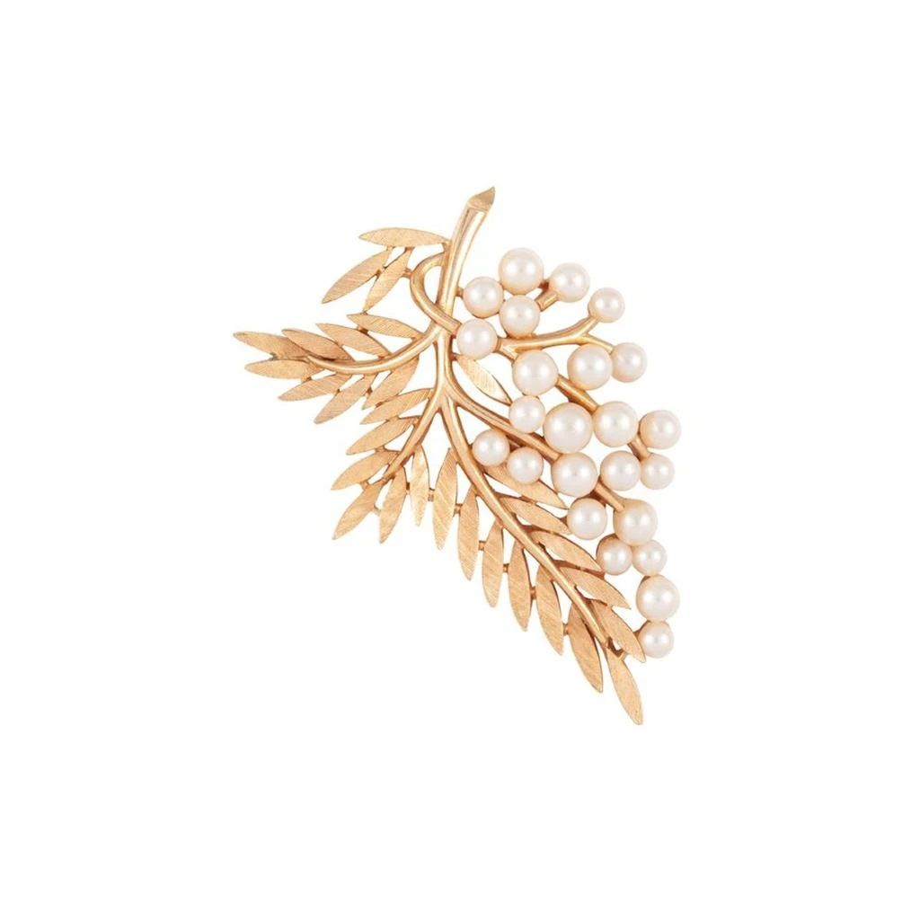 商品Susan Caplan Vintage|1960s vintage trifari faux pearl brooch,价格¥3054,第1张图片