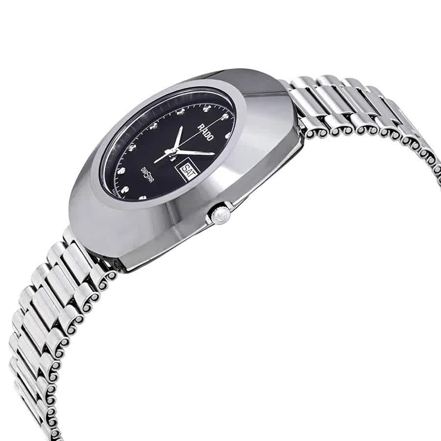 商品Rado|Diastar Black Dial Stainless Steel Men's Watch R12391153,价格¥3139,第2张图片详细描述