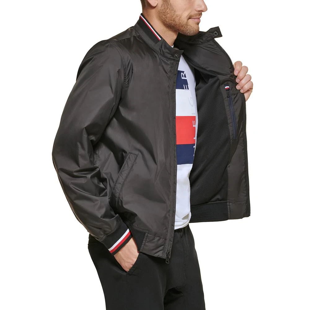 商品Tommy Hilfiger|Men's Lightweight Spring Bomber Jacket,价格¥670,第5张图片详细描述