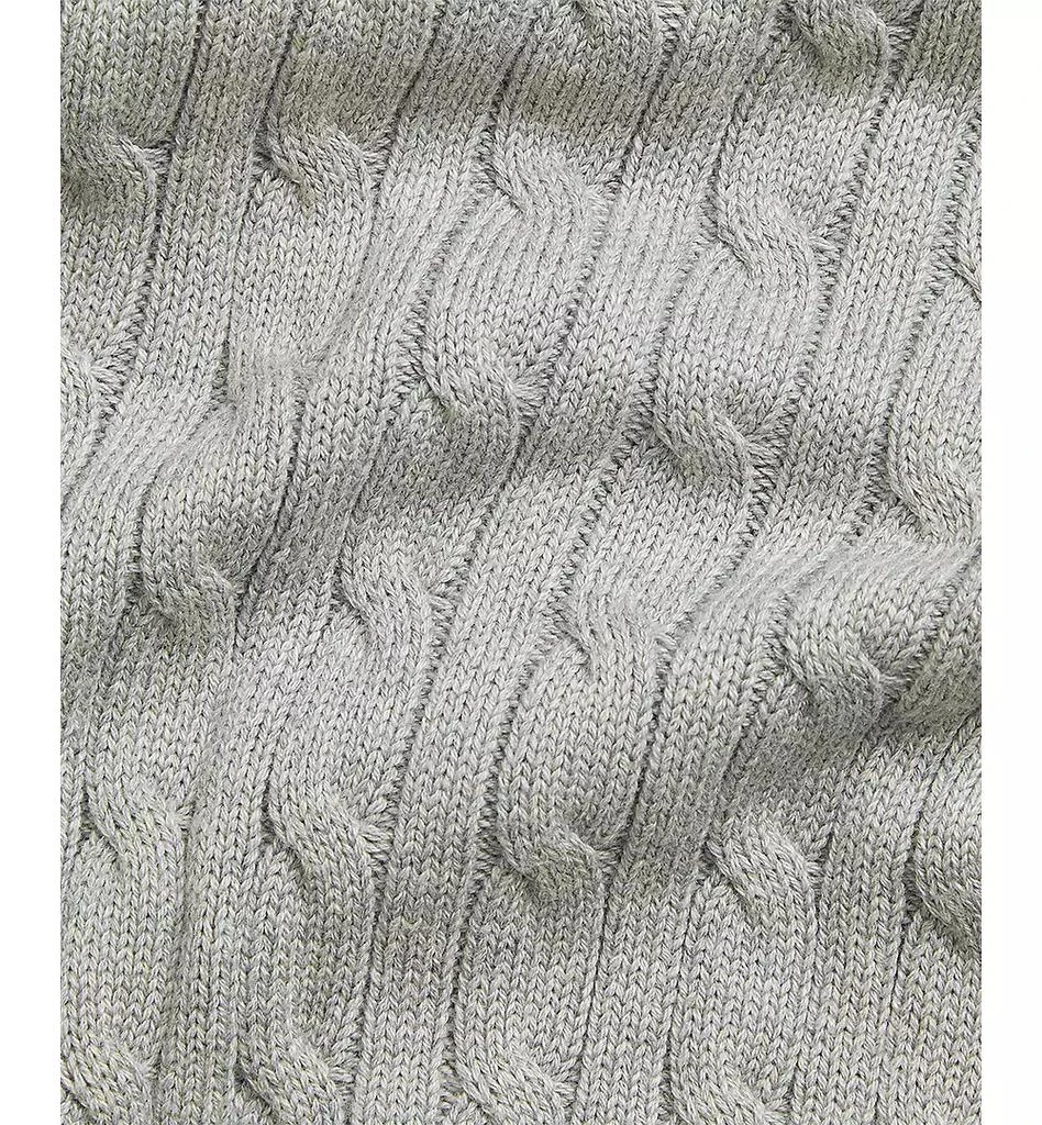 商品Ralph Lauren|Baby Cotton Cable-Knit Cardigan,价格¥415,第3张图片详细描述