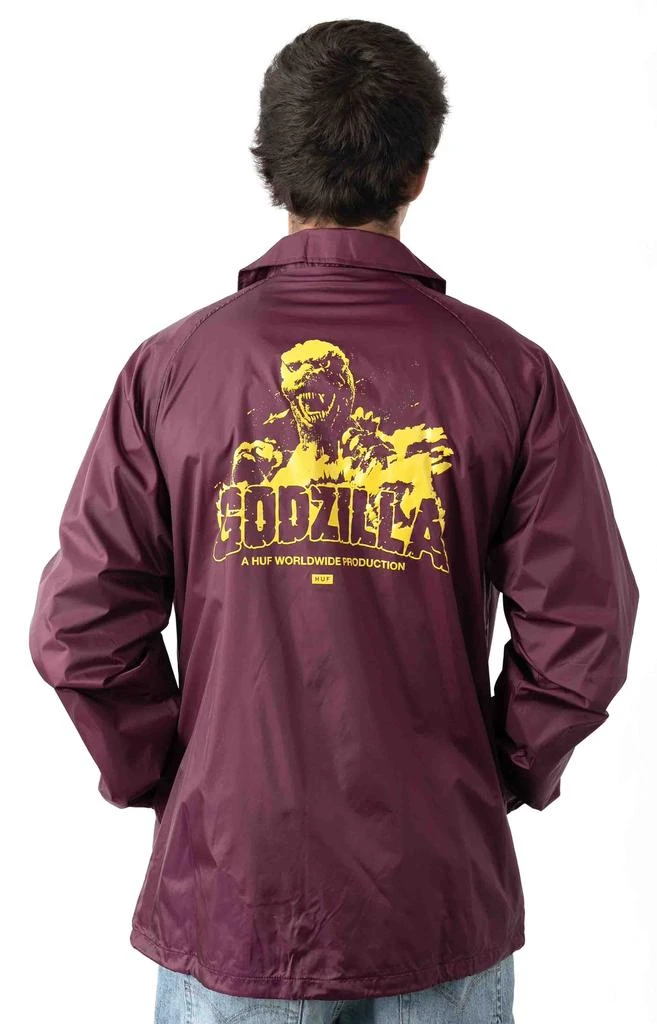 商品HUF|Godzilla Coach Jacket,价格¥580,第3张图片详细描述