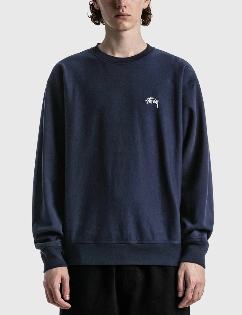 商品STUSSY|Overdyed Stock Logo Crewneck,价格¥1048,第3张图片详细描述