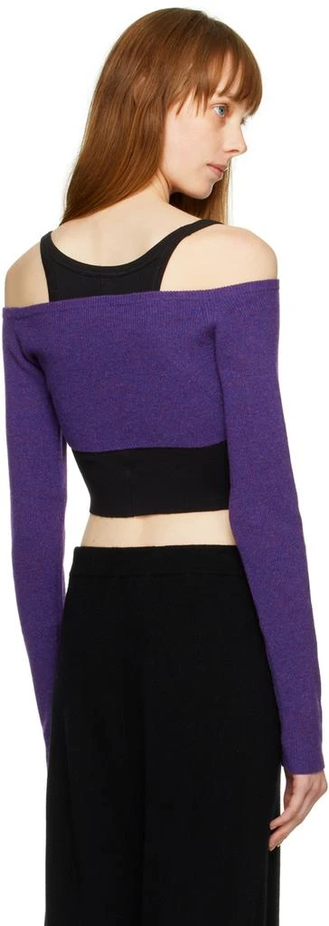 商品Lisa Yang|Purple Gina Sweater,价格¥374,第3张图片详细描述